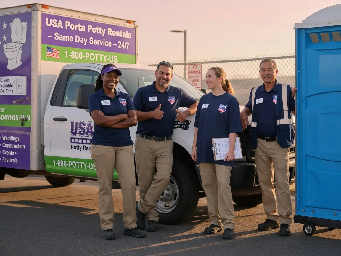 Porta Potty Rental company in Little Falls, NJ